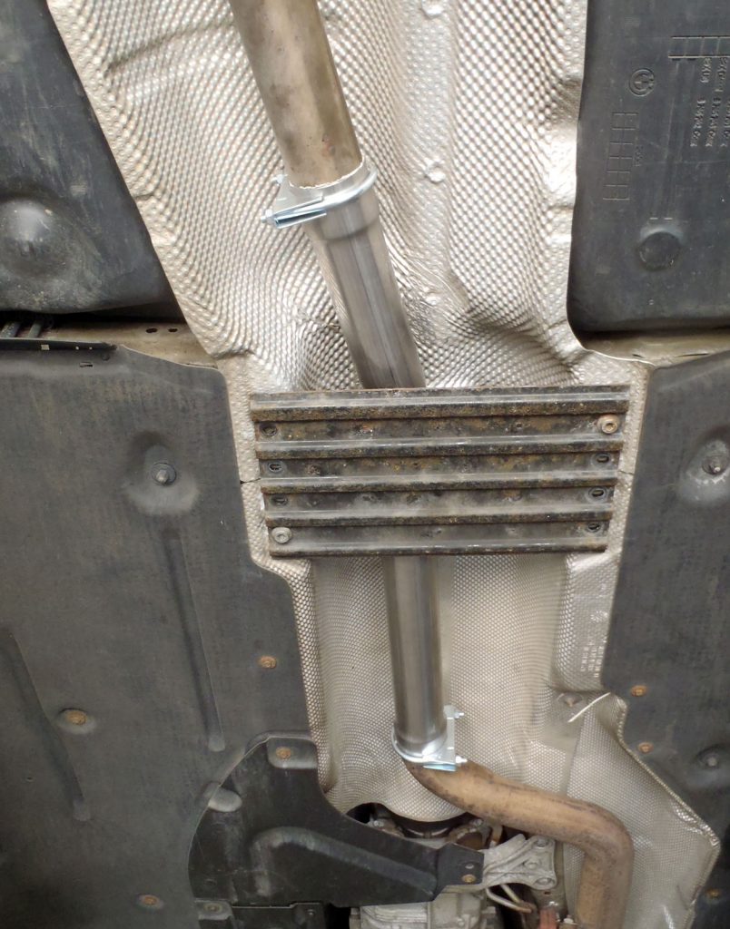 BMW 330d E9X Resonator Delete Pipe Zaustworx