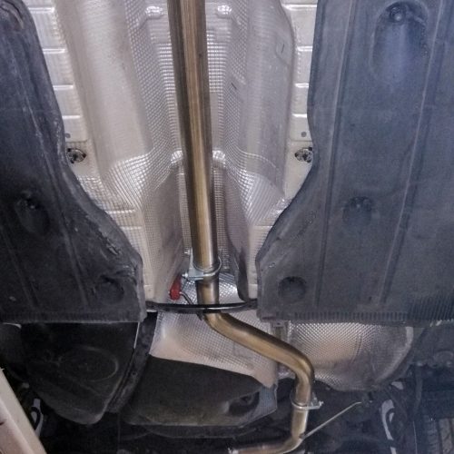 Audi A3 8P 3.2 Quattro Resonator Delete Pipe Zaustworx