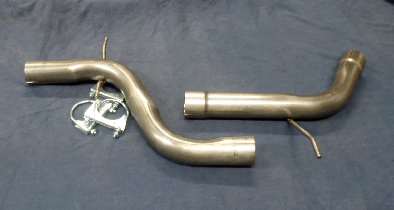 Audi TT Mk2 8J 2.0TFSi Resonator Delete Pipe Zaustworx