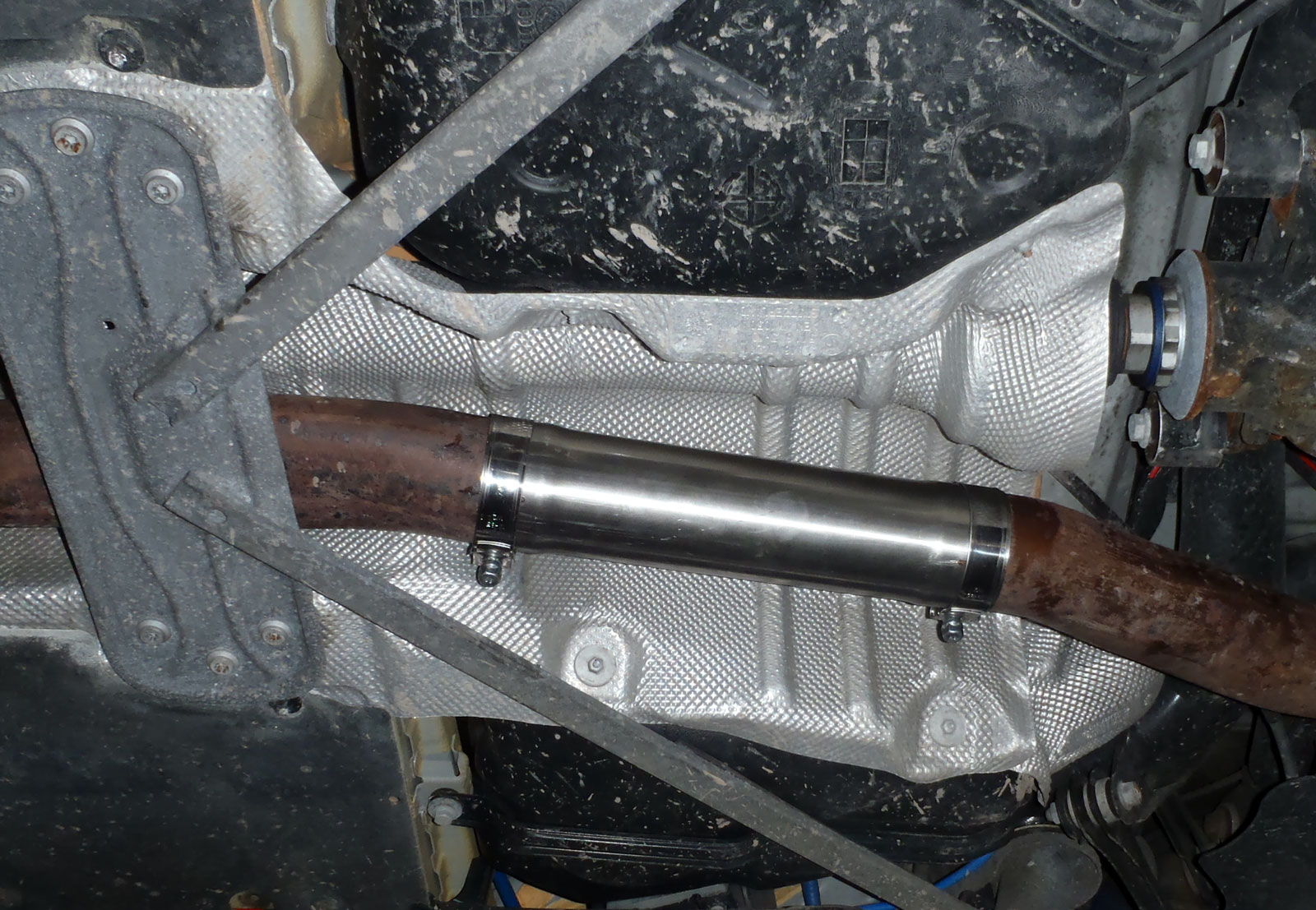 BMW M135i Resonator Delete Pipe Zaustworx