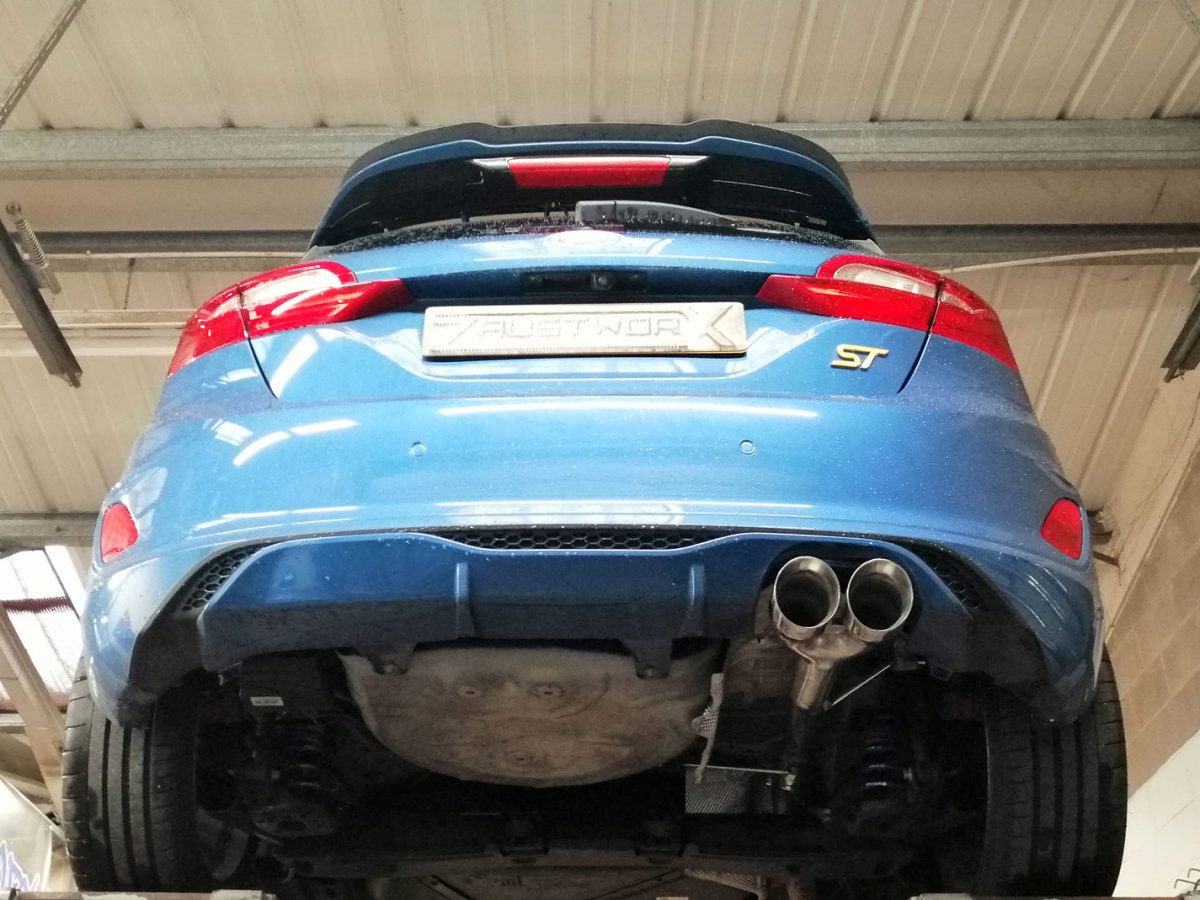 Ford Fiesta ST200 Mk8 Rear silencer delete