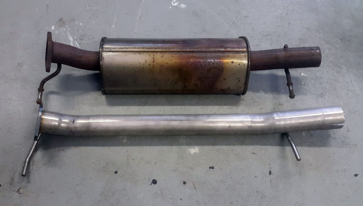 Ford Fiesta ST180 Mk7 Resonator Delete Pipe Zaustworx