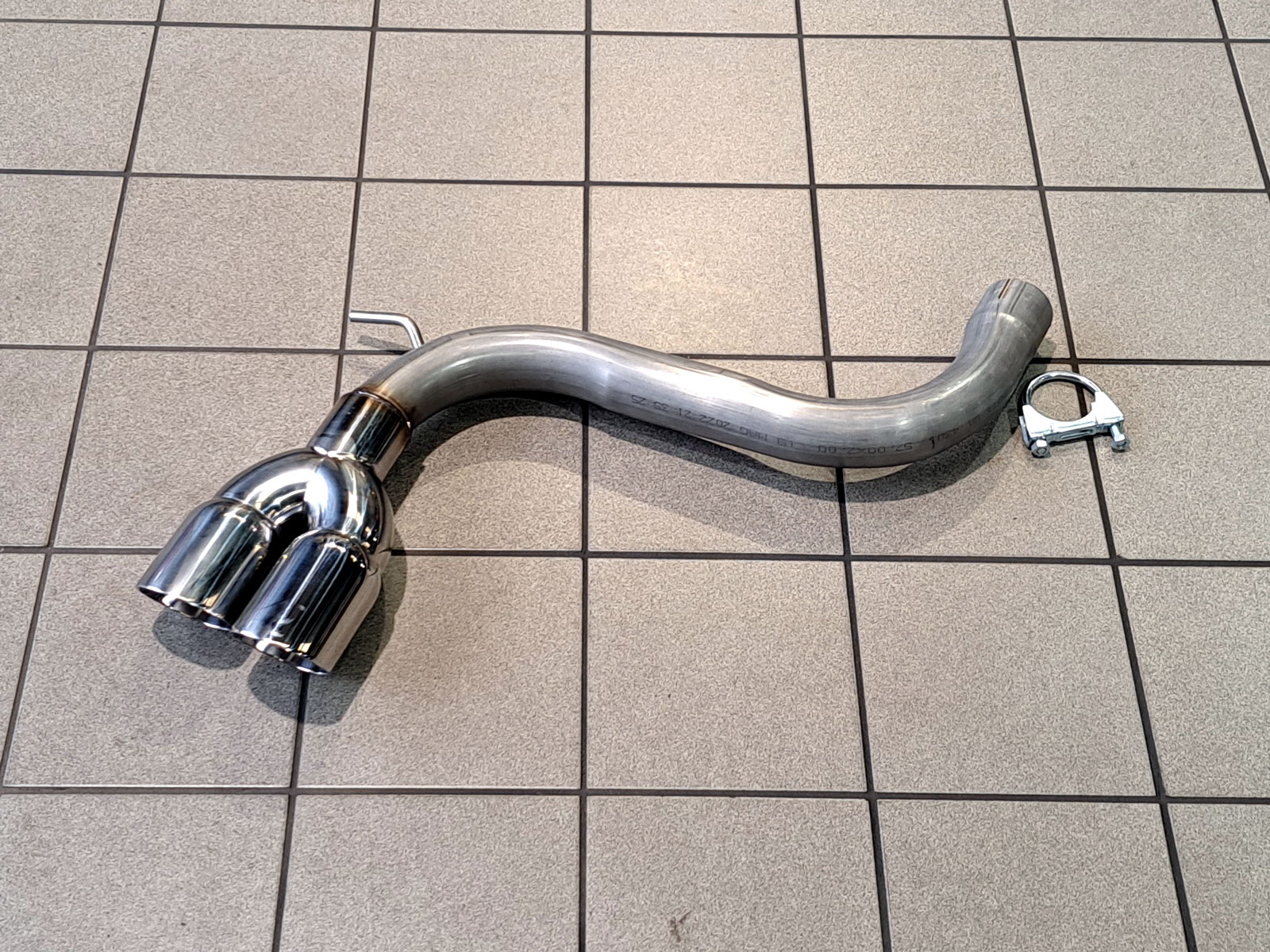 Audi A3 2.0 TDI (8P) Rear Silencer Delete