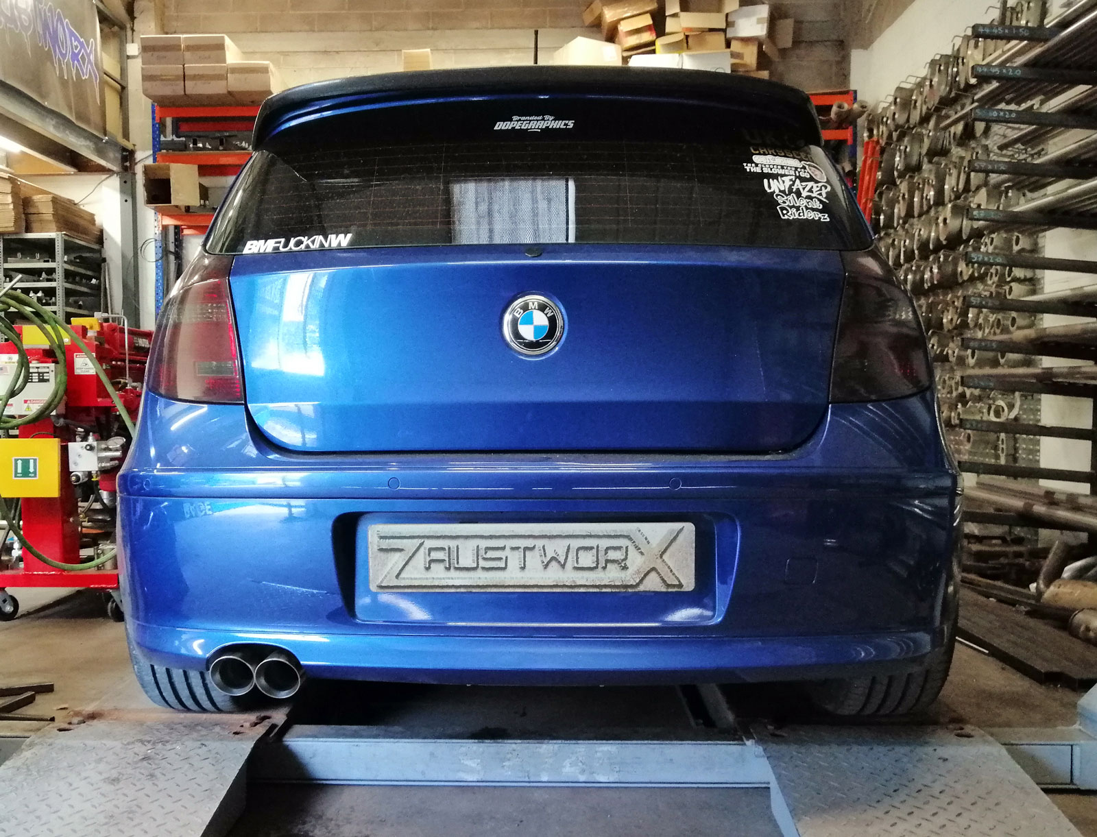 ※専用※  E87 116i BMW 116i E81/E87 N43 Rear Silencer Delete - Zaustworx