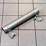 Renault Megane RS275 (Akrapovic 65mm) Resonator Delete Pipe