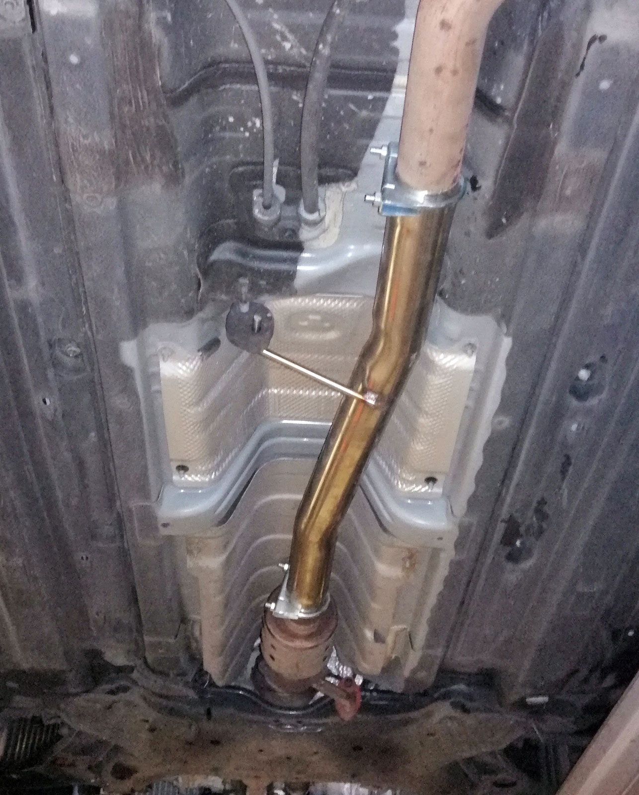 Kia Pro Ceed GT Resonator / Centre silencer delete pipe Zaustworx