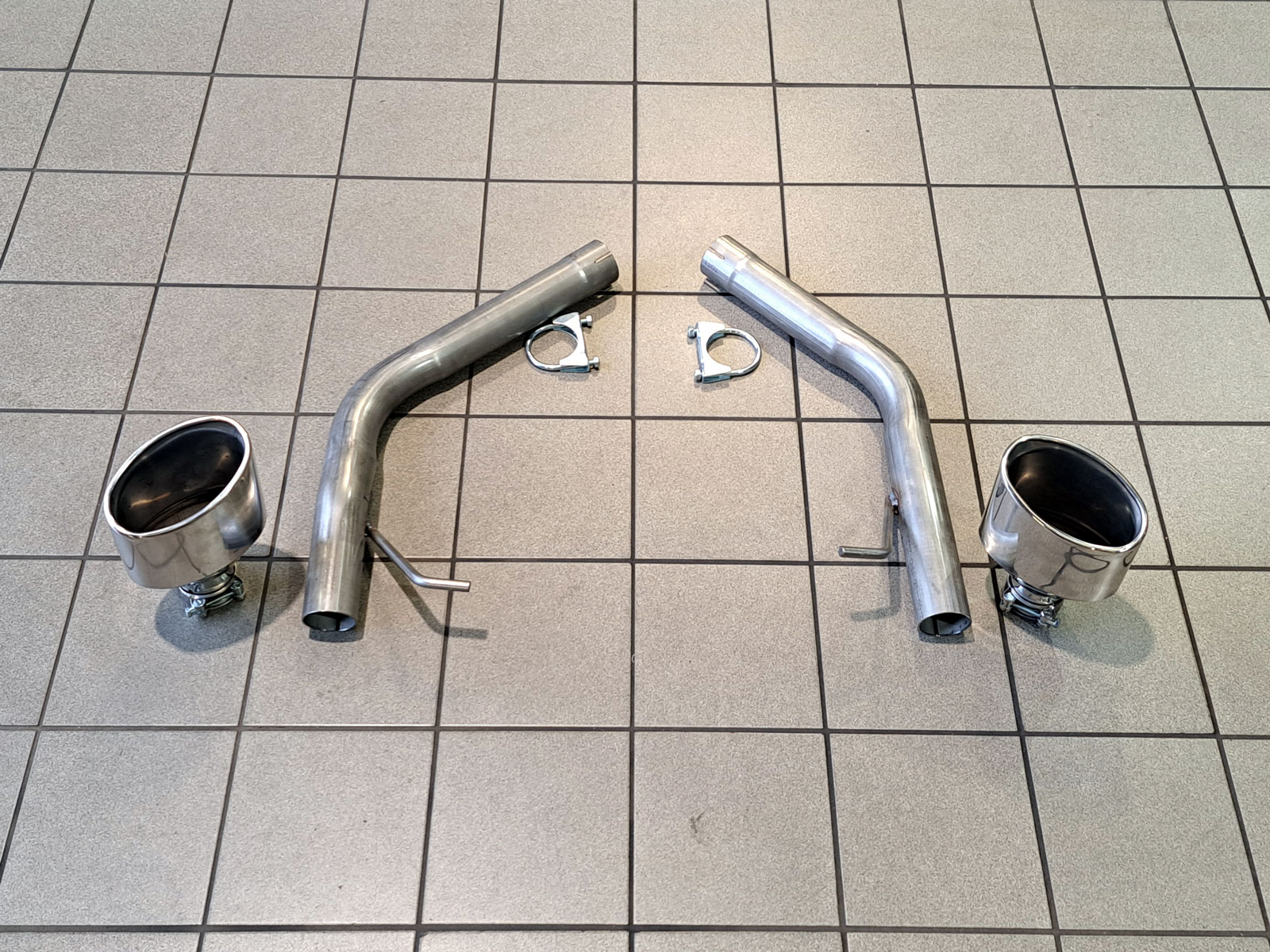 Audi A6 (C7) 3.0 TDi Rear Silencer Deletes