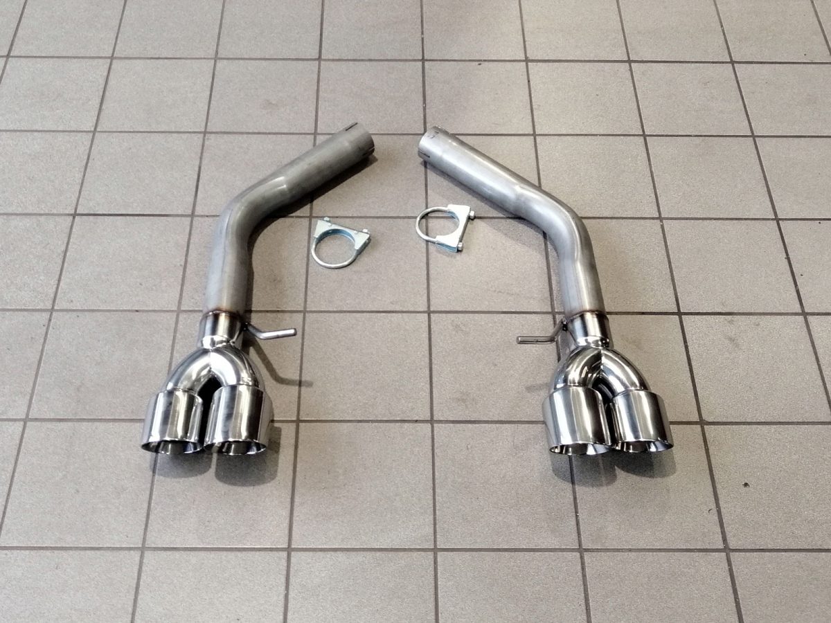 Audi S5 4.2 V8 Rear silencer deletes