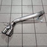 BMW 325d/330d E9X Rear silencer delete
