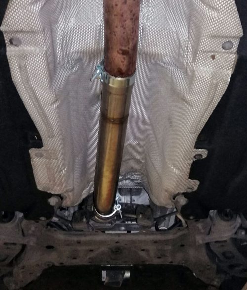 Mini Cooper S JCW F56 Resonator Delete Pipe Zaustworx