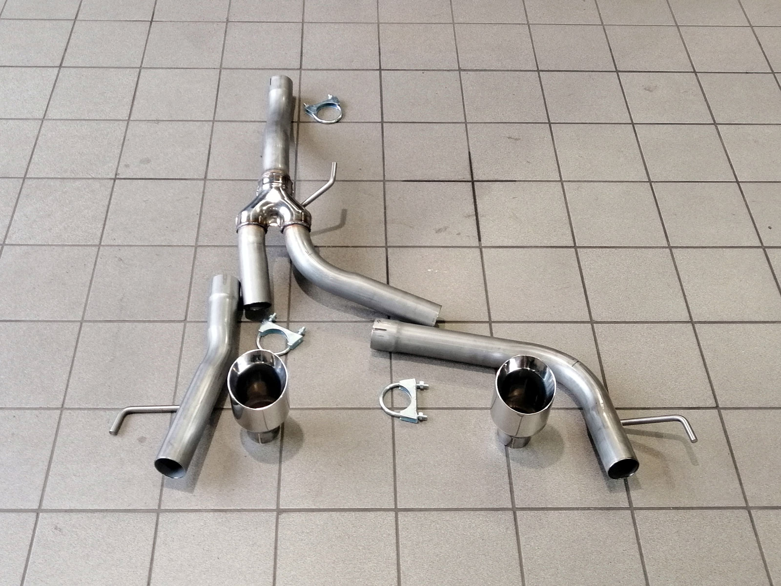 Vauxhall Corsa E VXR Rear Silencer Delete