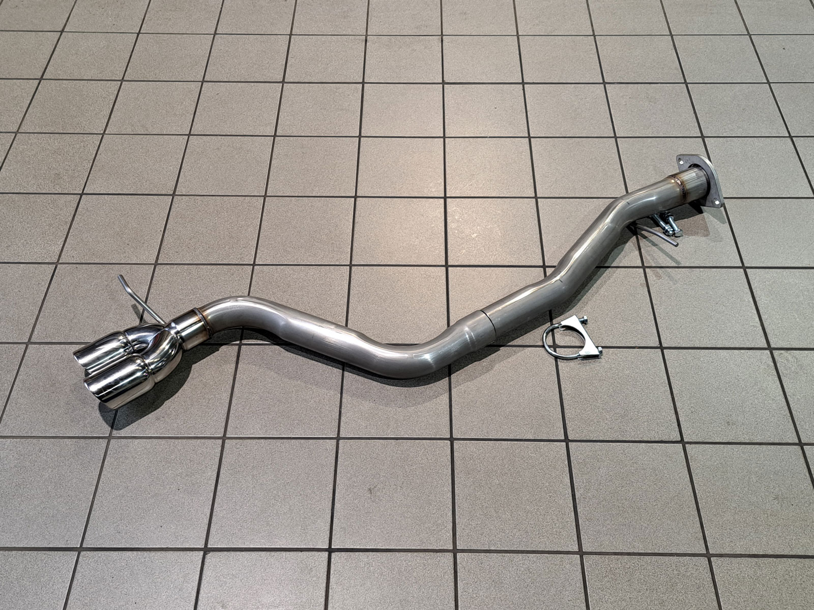 BMW 135i M Sport E82 Rear Silencer Delete