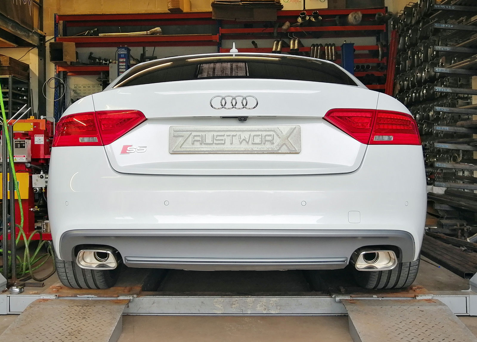 Audi S5 B8 3 0 V6 Rear Silencer Deletes Zaustworx