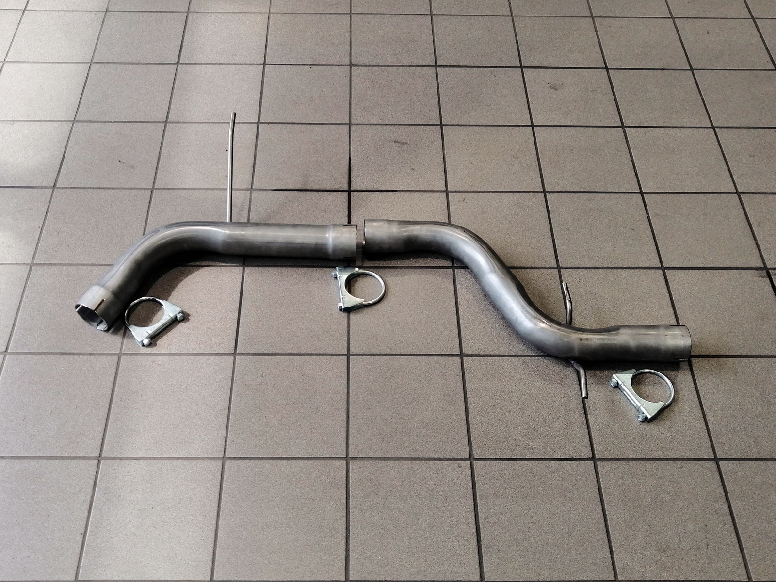 Audi TT Mk2 8J 2.0TFSi Resonator Delete Pipe Zaustworx