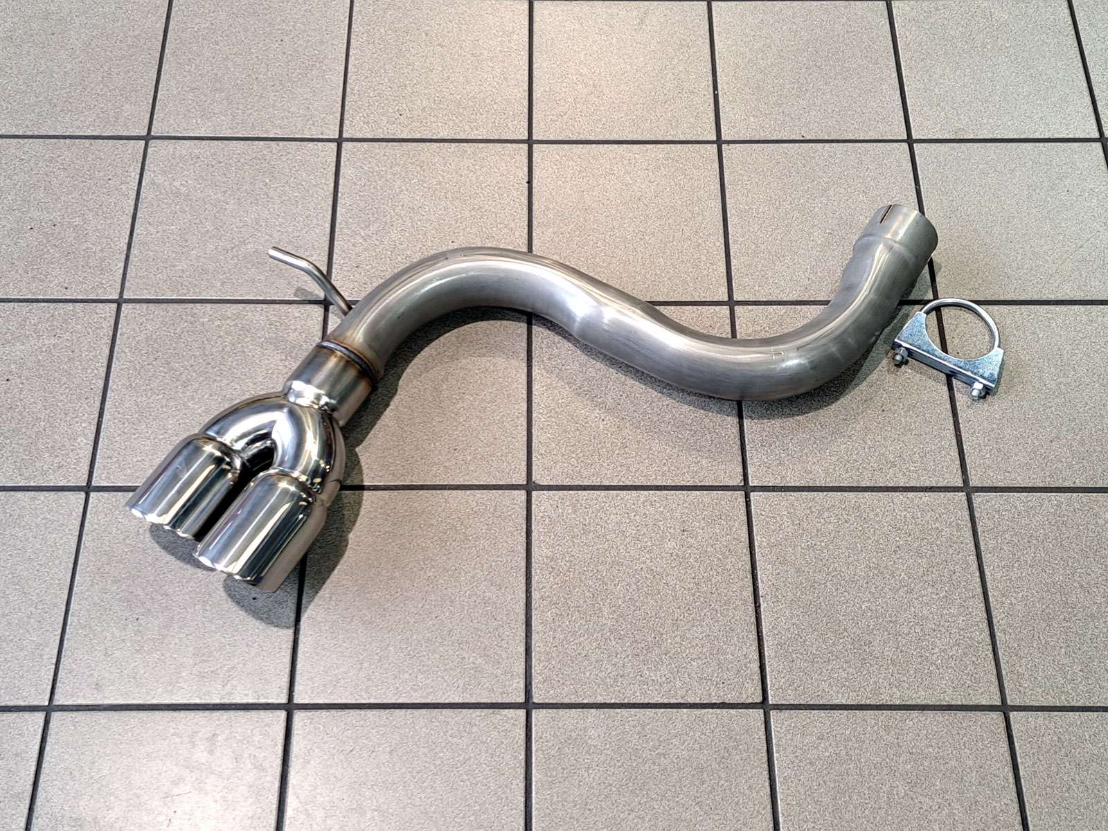 Audi S3 8P Sportback Rear Silencer Delete