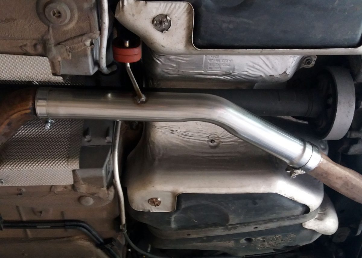 Audi TT 2.0 TFSi Quattro (8J) Resonator Delete Pipe Zaustworx