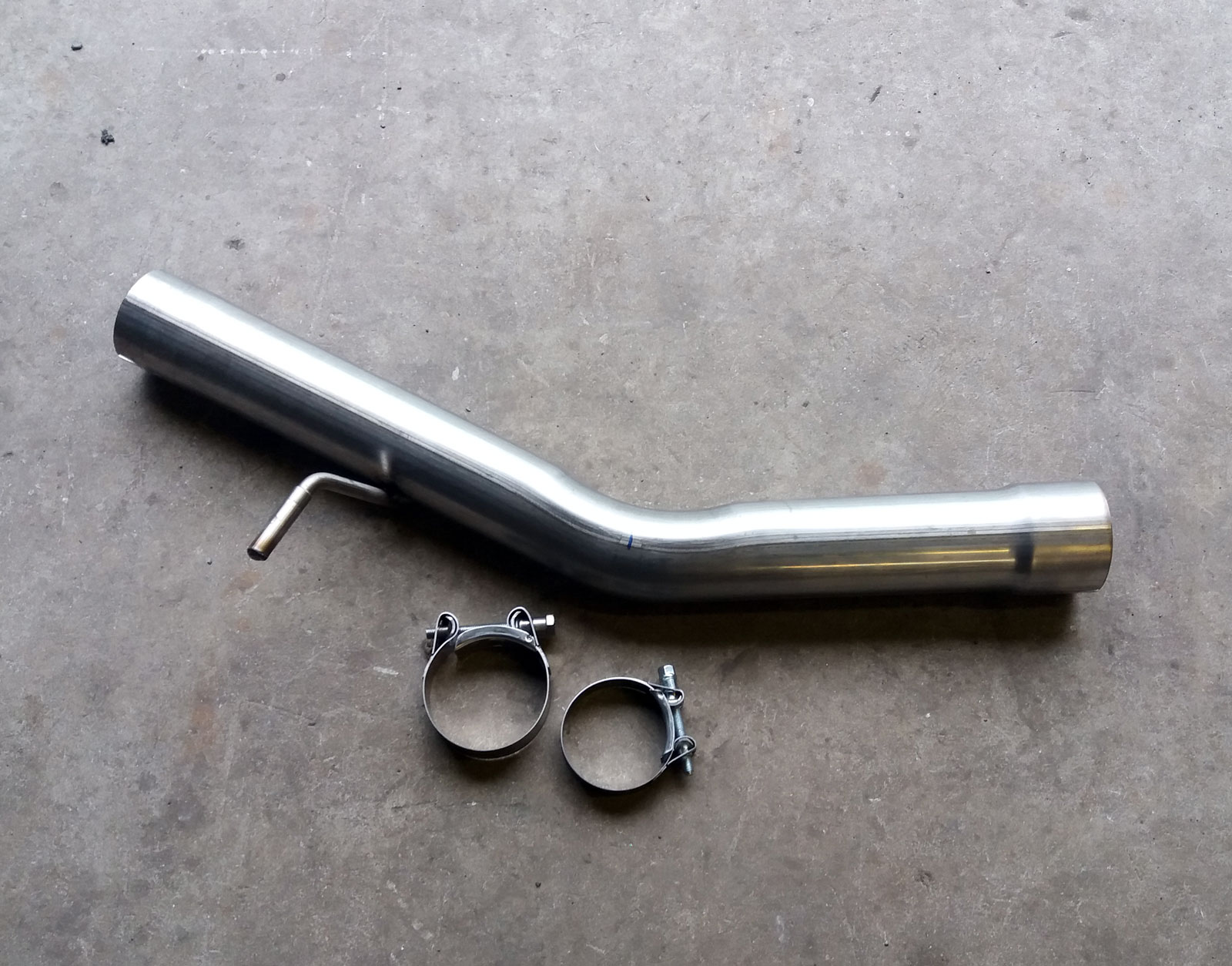 Audi TT 2.0 TFSi Quattro (8J) Resonator Delete Pipe Zaustworx