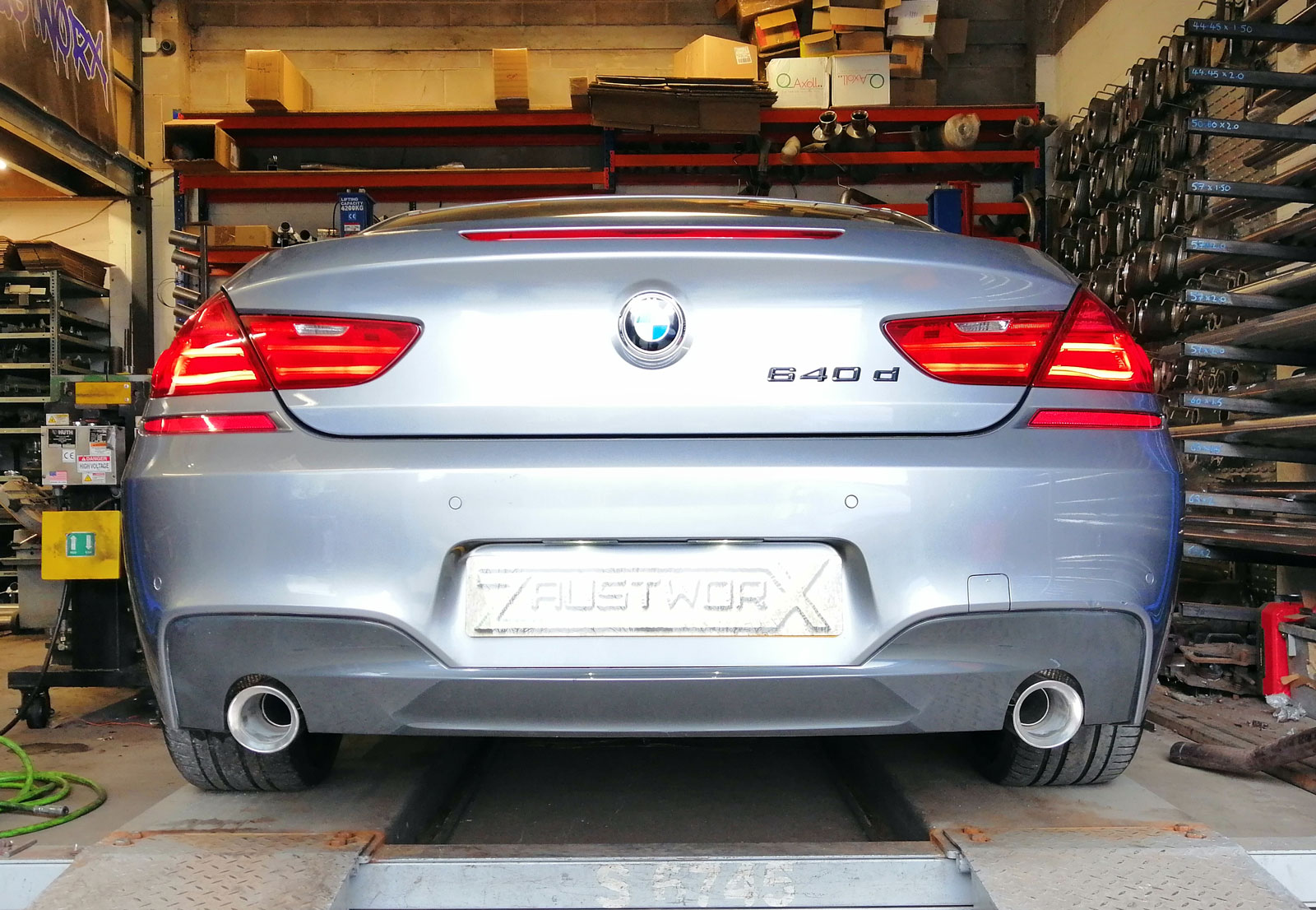 BMW 640d F12/F13 Rear Silencer Deletes - Zaustworx