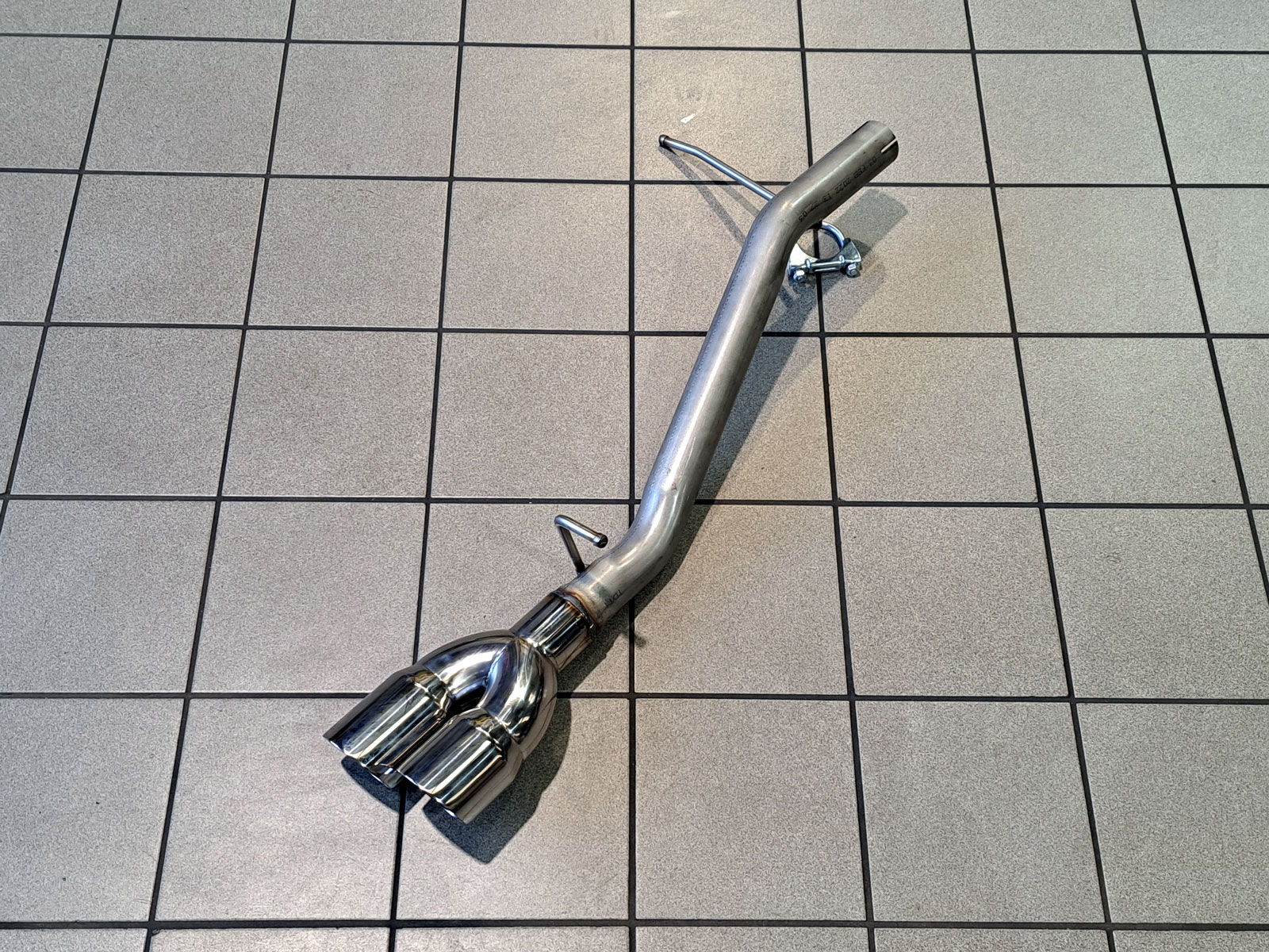 Ford Fiesta 1.0 Ecoboost (With ST Splitter) Rear Silencer Delete