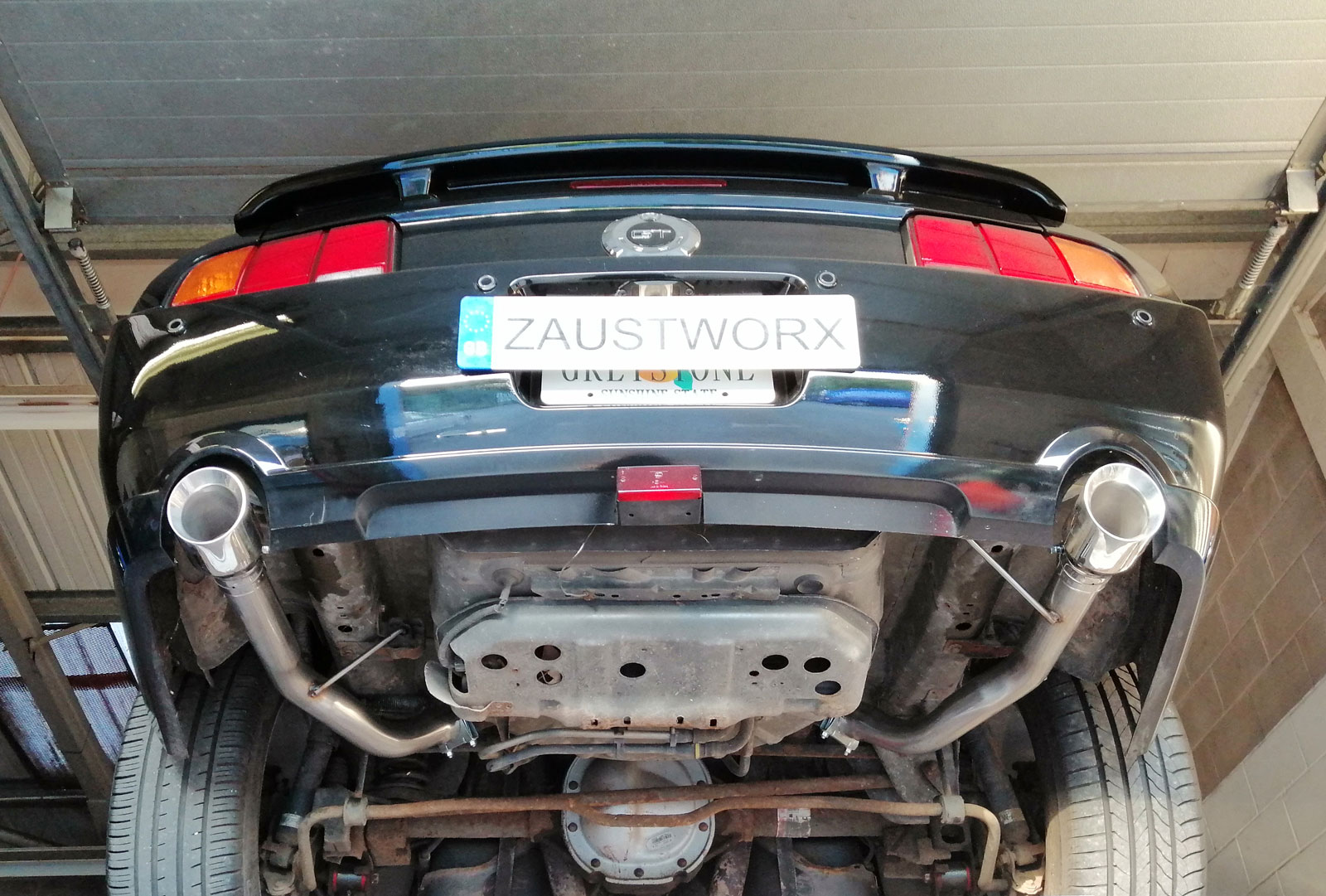 Ford Mustang 4.6 V8 Rear Silencer Deletes Zaustworx