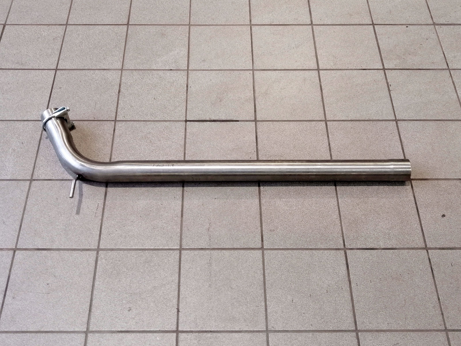 thumbnail image 2 of VW Scirocco 2.0 TSi Centre Resonator Delete Pipe - Deres Pipe By Zaustworx 2 of 2