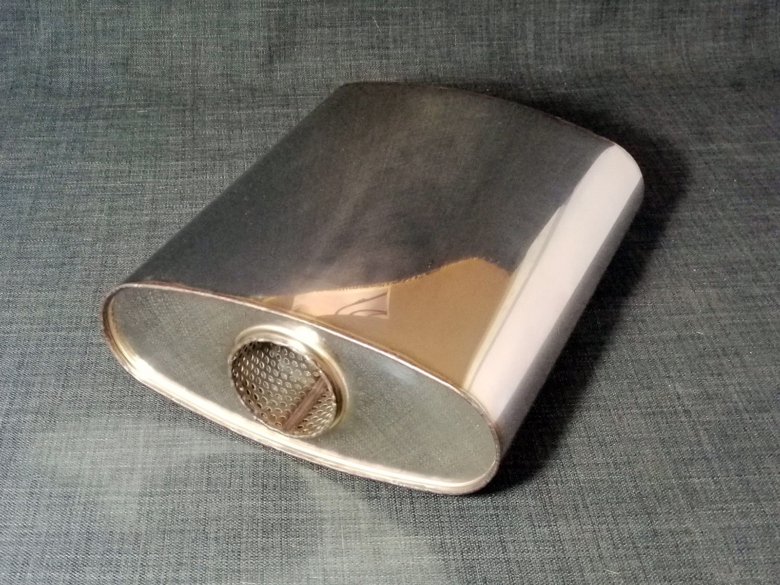 thumbnail image 2 of Smoothflow 4x10" Stainless Steel Silencer Exhaust Box – 3" Bore, Clamp-On 2 of 2
