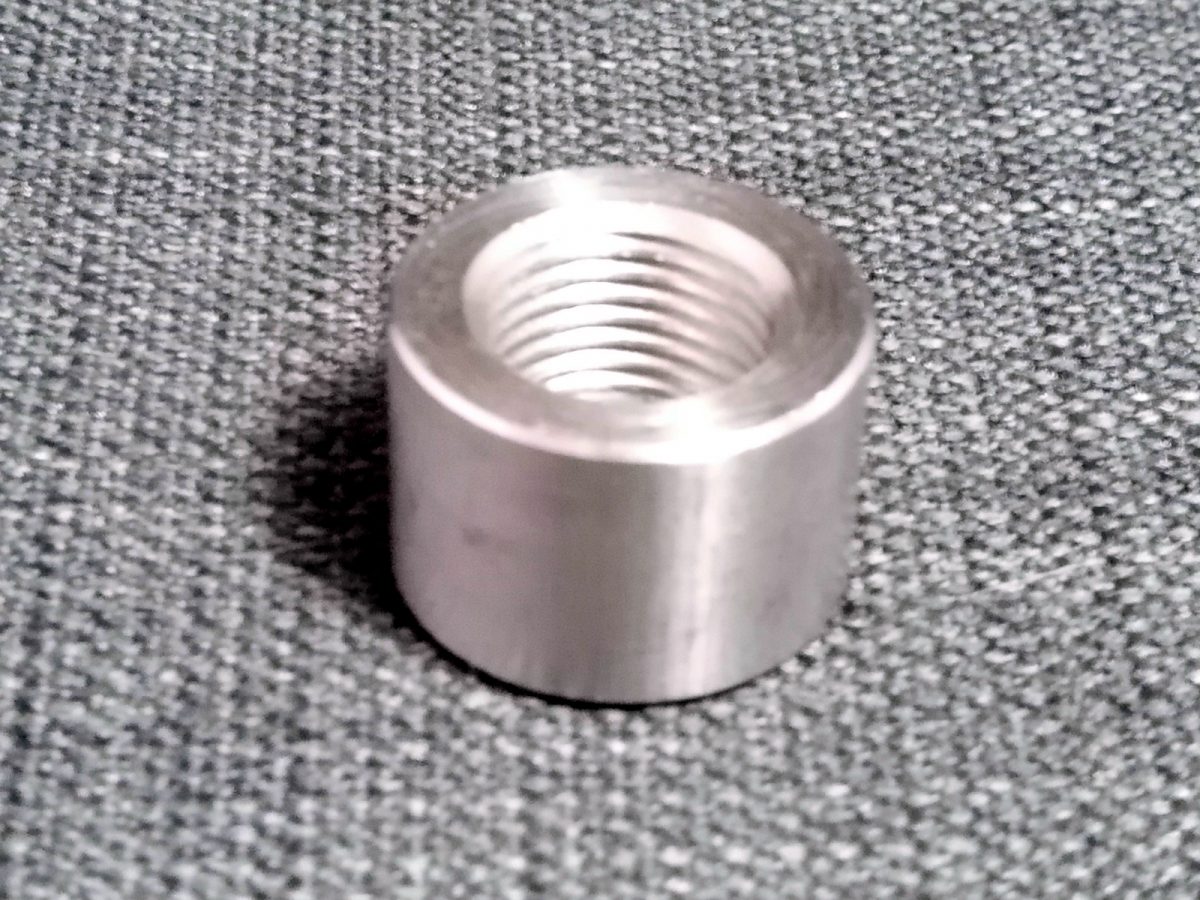 M16x1.5 Female short weld on sensor fitting