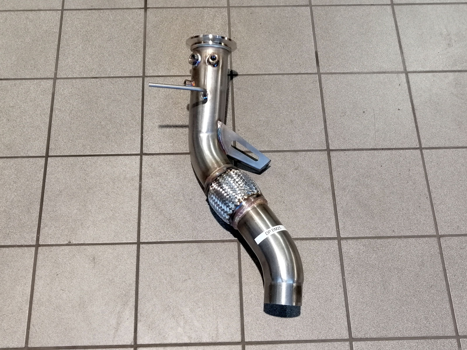 Downpipe In Acciaio Inox RM Motors Per BMW E60 E61 535d M57N - Resistente All'Acido - Foto 5