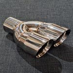 ZTT001 - Twin 3" Tailpipe - Round - Slash cut - Bevelled