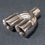 ZTT009R Twin 3" Tailpipe