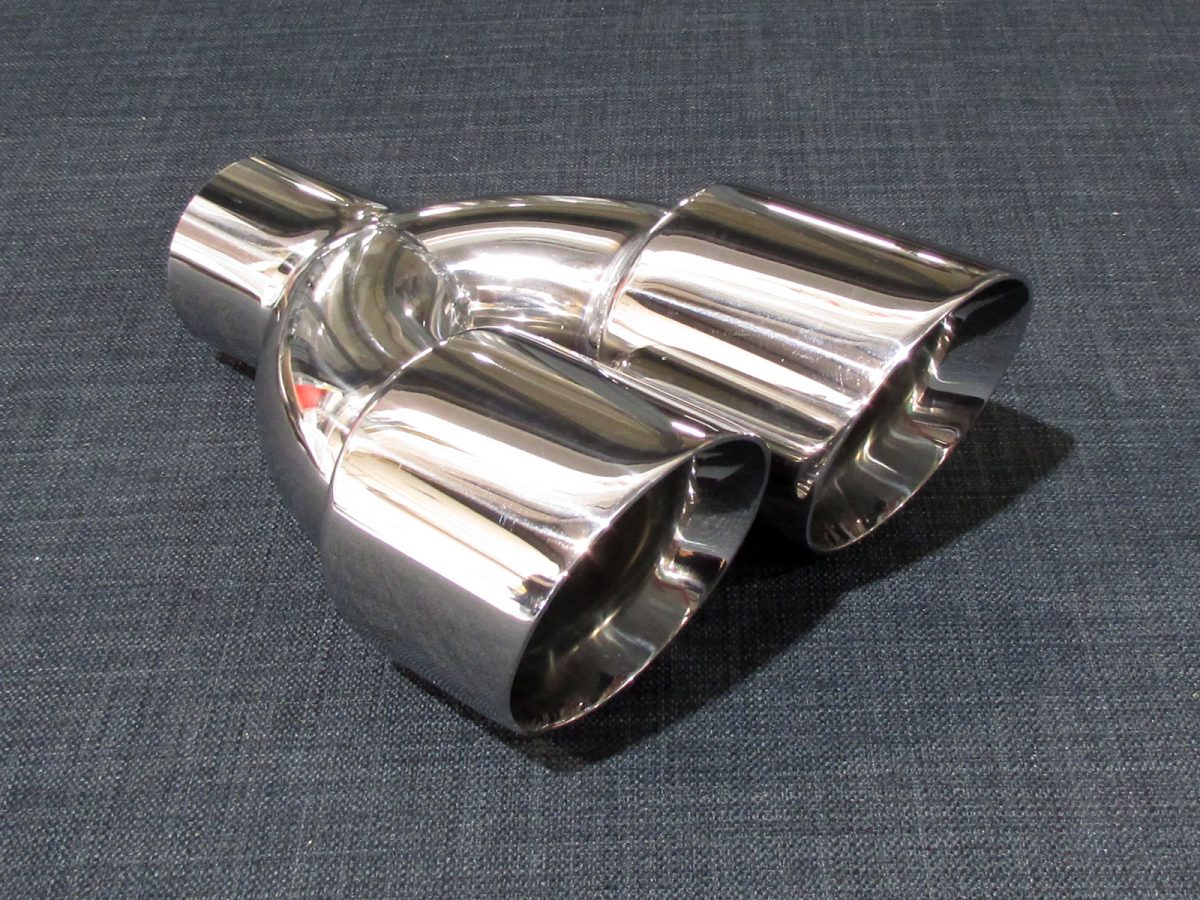 ZTT011L Twin 3.5" Tailpipe