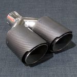 ZTT067 Twin 3.5" Carbon Tailpipe