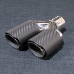 ZTT073R Twin 3" Carbon Tailpipe