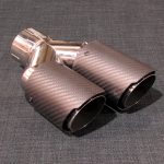 ZTT074L Twin 3" Carbon Tailpipe