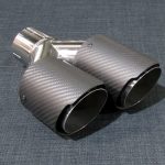 ZTT076L Twin 3.5" Carbon Tailpipe
