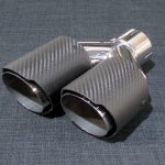 ZTT076R Twin 3.5" Carbon Tailpipe
