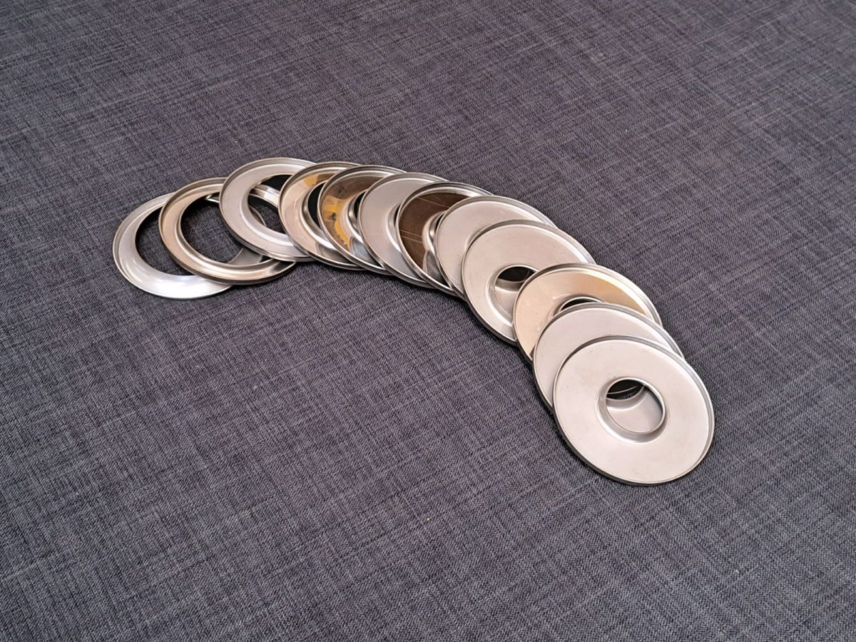 5" Round Stainless Steel Silencer End Plate