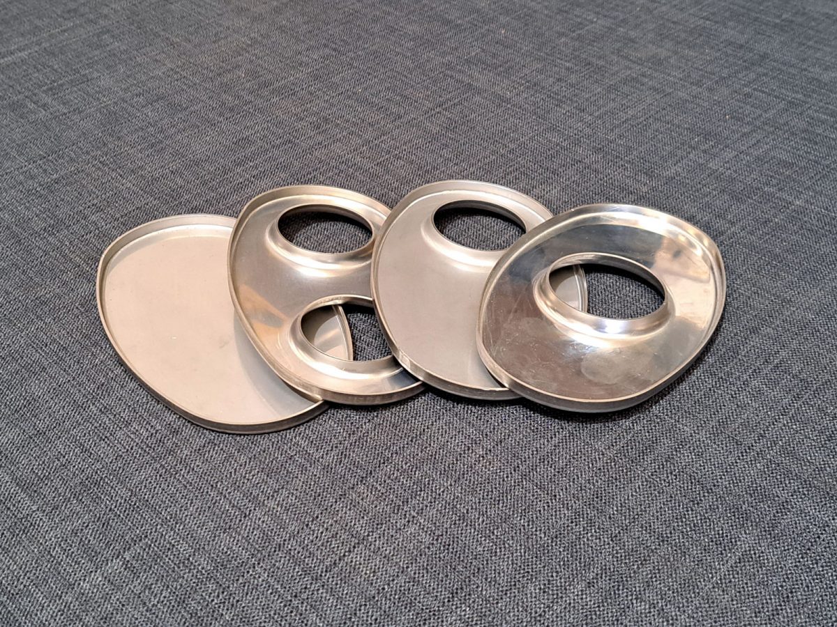 8x5" Oval Stainless Steel Silencer End Plate