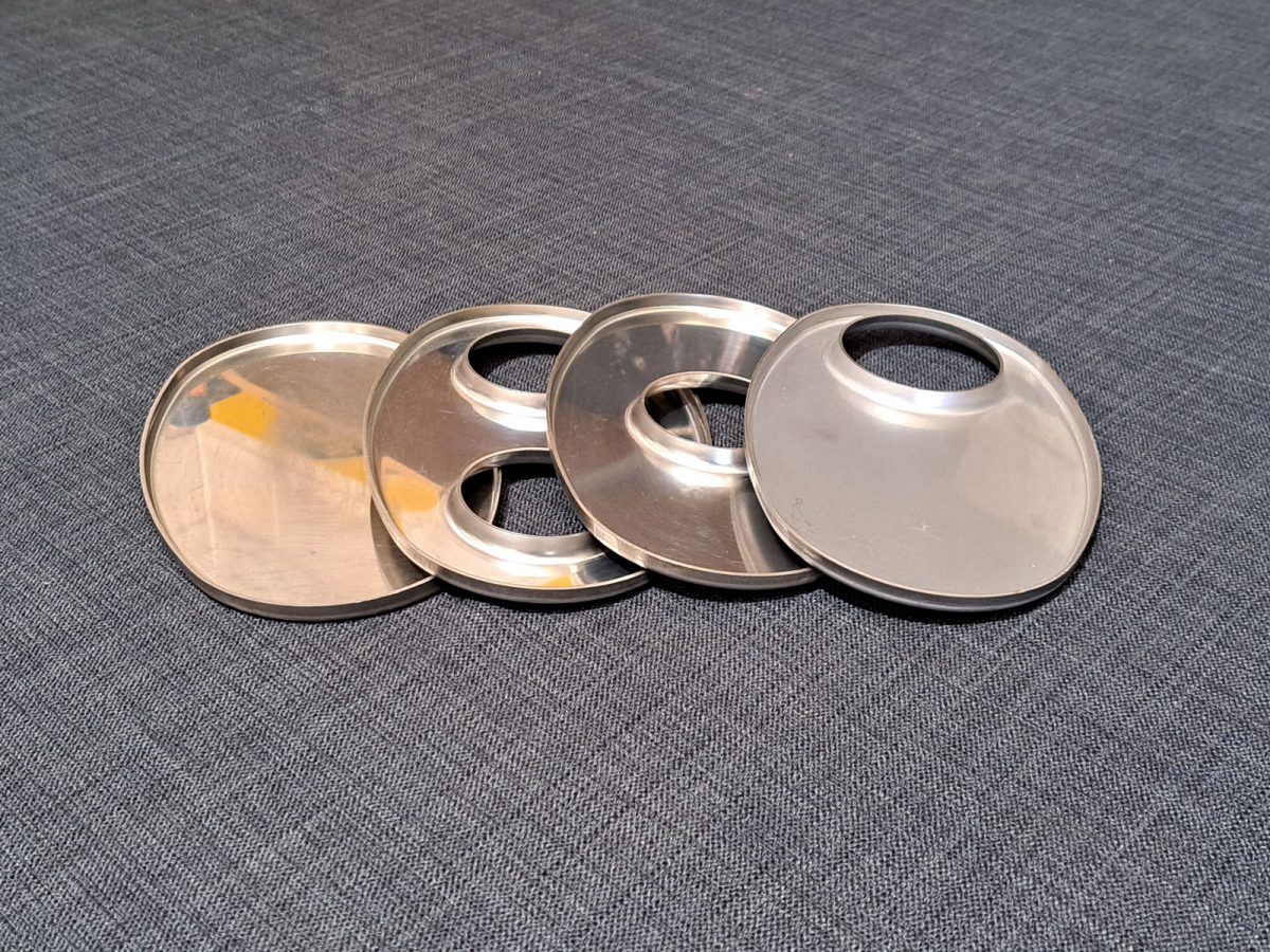 9x5" Oval Stainless Steel Silencer End Plate