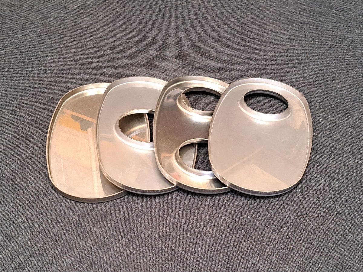 10x5" Oval Stainless Steel Silencer End Plate