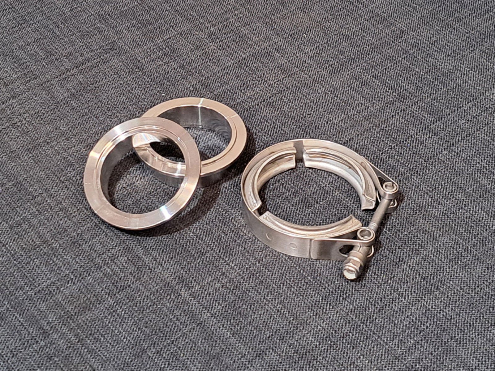 57mm V Band Flange and Clamp assembly