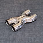 57mm 304 Stainless Steel X Pipe