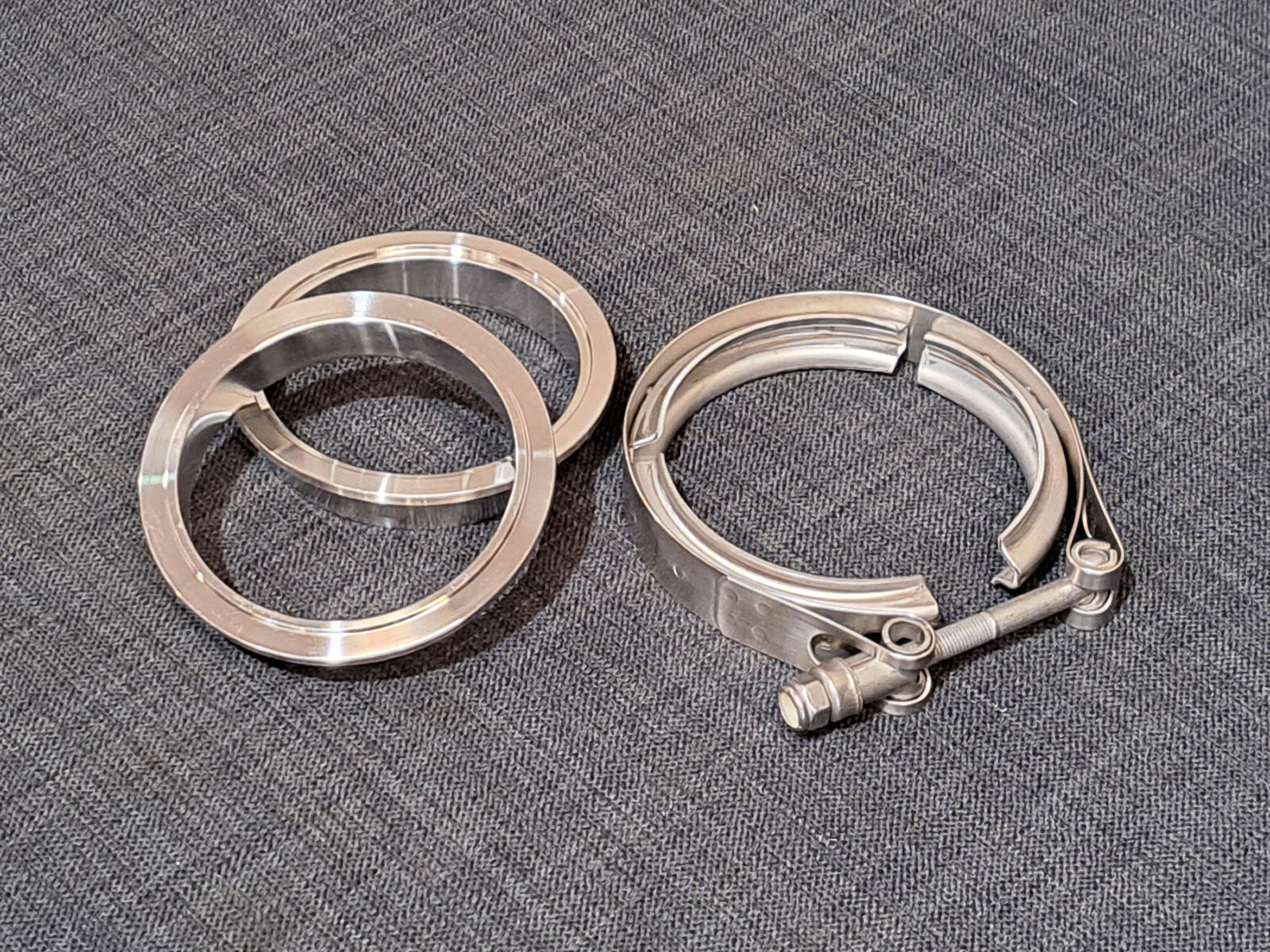 89mm V Band Flange and Clamp assembly