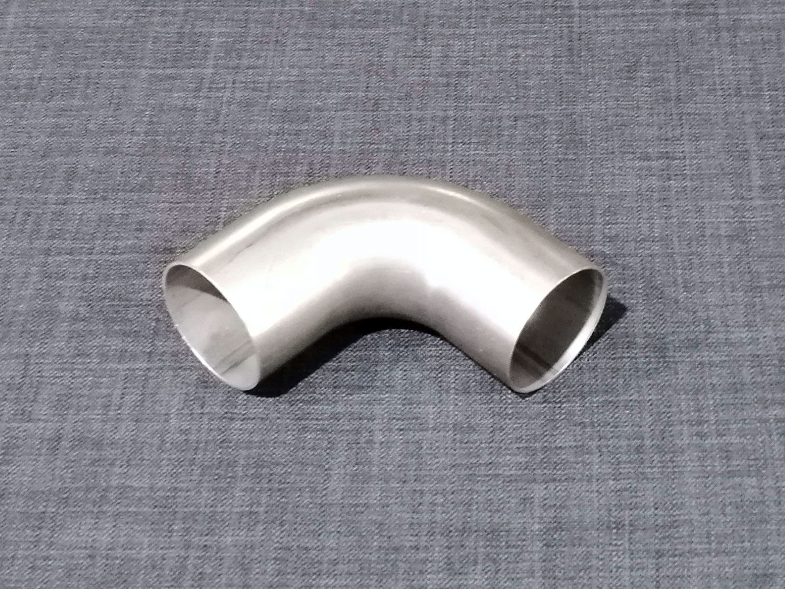 Stainless Steel Exhaust Mandrel Bend - 90 Degree, 38mm Diameter, Performance