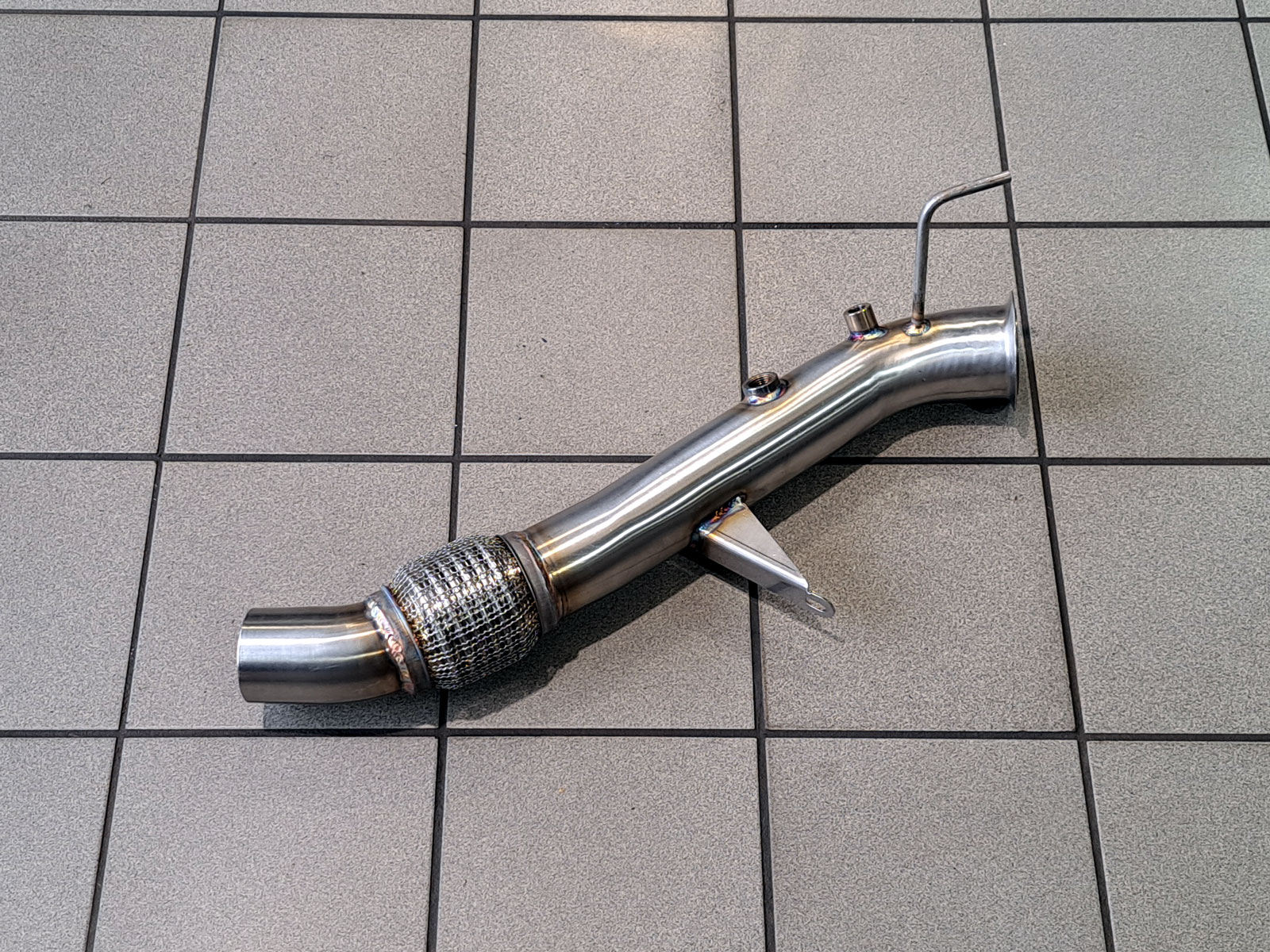 BMW 118d M47N2 E87 - Stainless Steel Downpipe