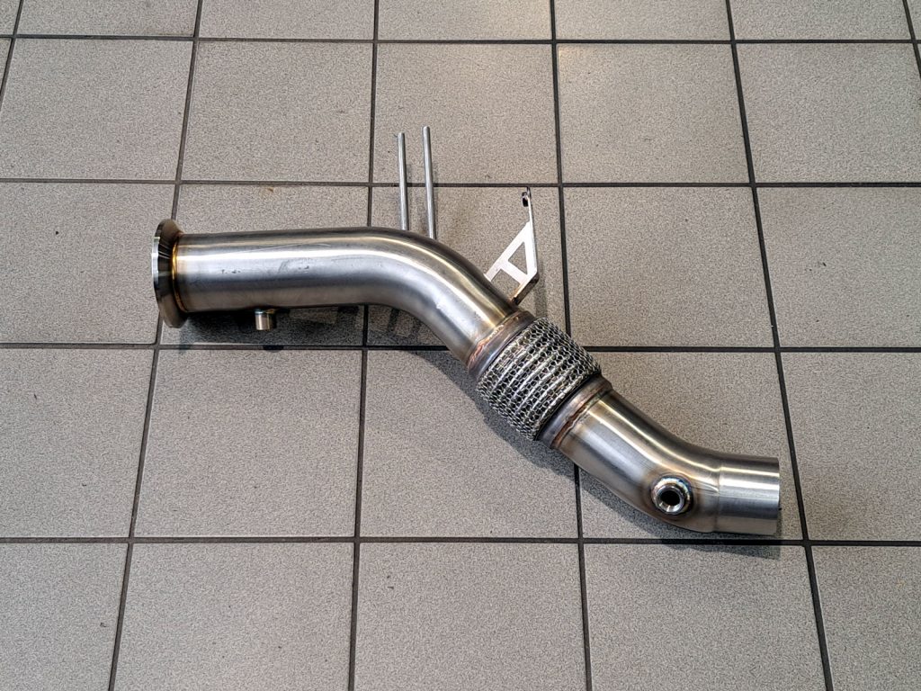 BMW 335d N57 (AdBlue) F30 - Stainless Steel Downpipe - Zaustworx