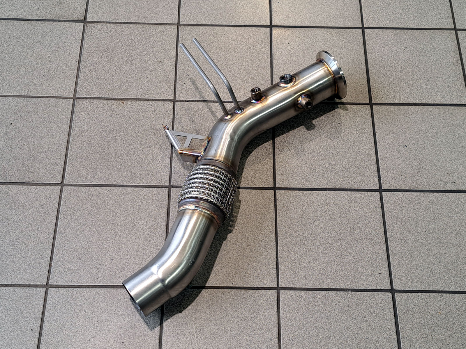 BMW 335d N57 (AdBlue) F30 - Stainless Steel Downpipe - Zaustworx
