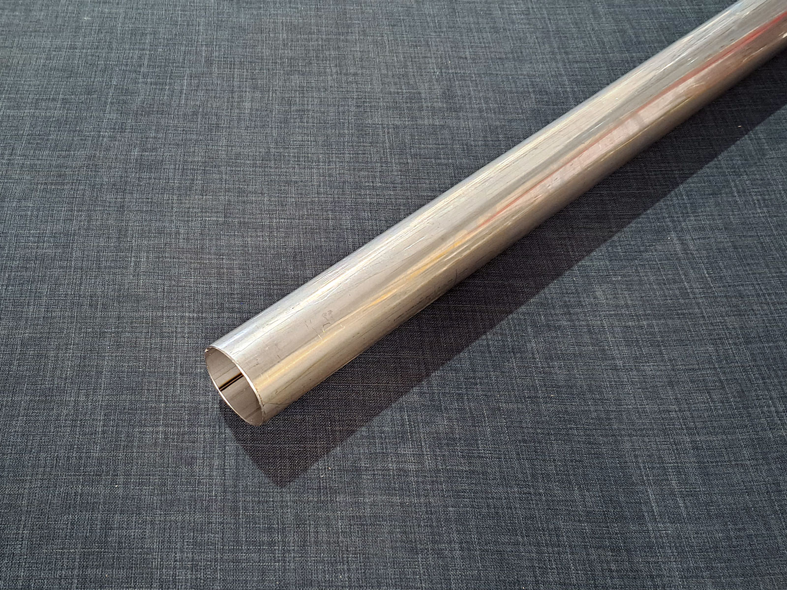 1/2 Stainless Tubing Custom Cut 2-Inch OD Stainless Steel Tubing - 304 Grade Brushed Finish For Handrails & Fabrication Custom Cut 2 Inch OD 304 Grade Brushed Finish Stainless Steel Tubing