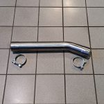 Mercedes C300 AMG Coupe Resonator Delete Pipe