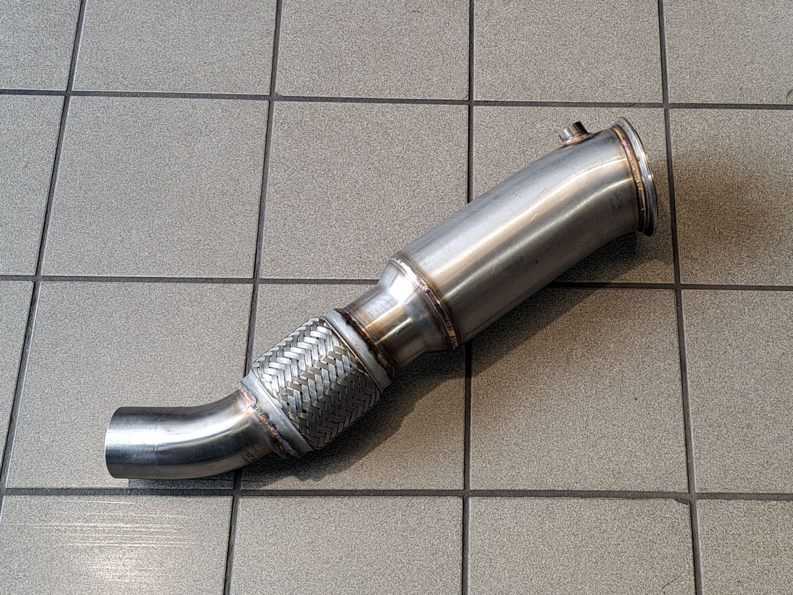 BMW 328i F30/F31/F34 N20 - Stainless Steel Decat Downpipe - Zaustworx